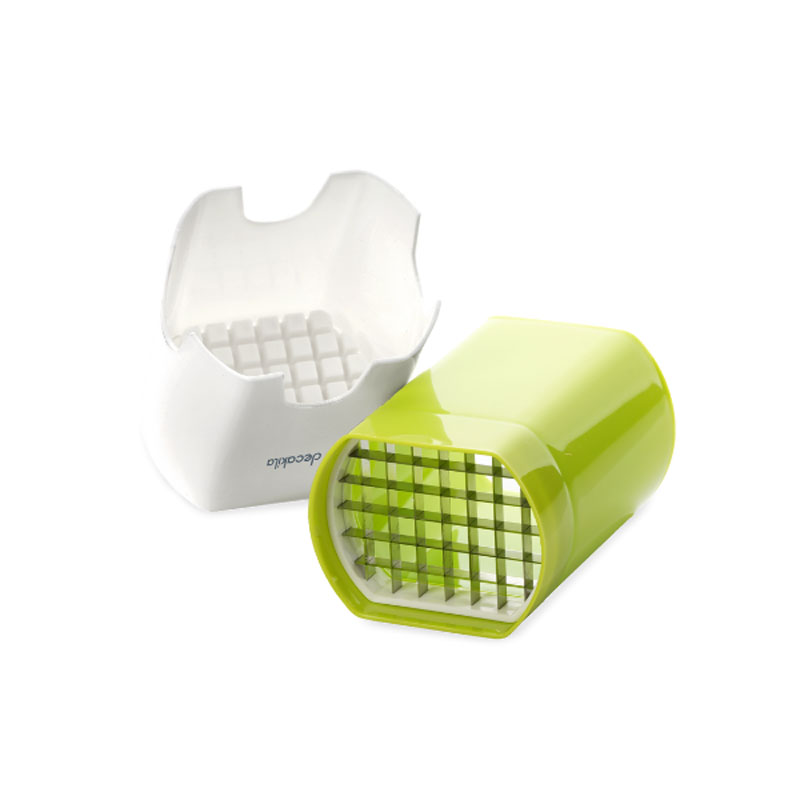 Decakila Stainless Steel Potato Chip Cutter - Easy to Use Safety Design Dishwasher Safe - Ideal for Even Chips & Vegetable Cuts KMTT085W