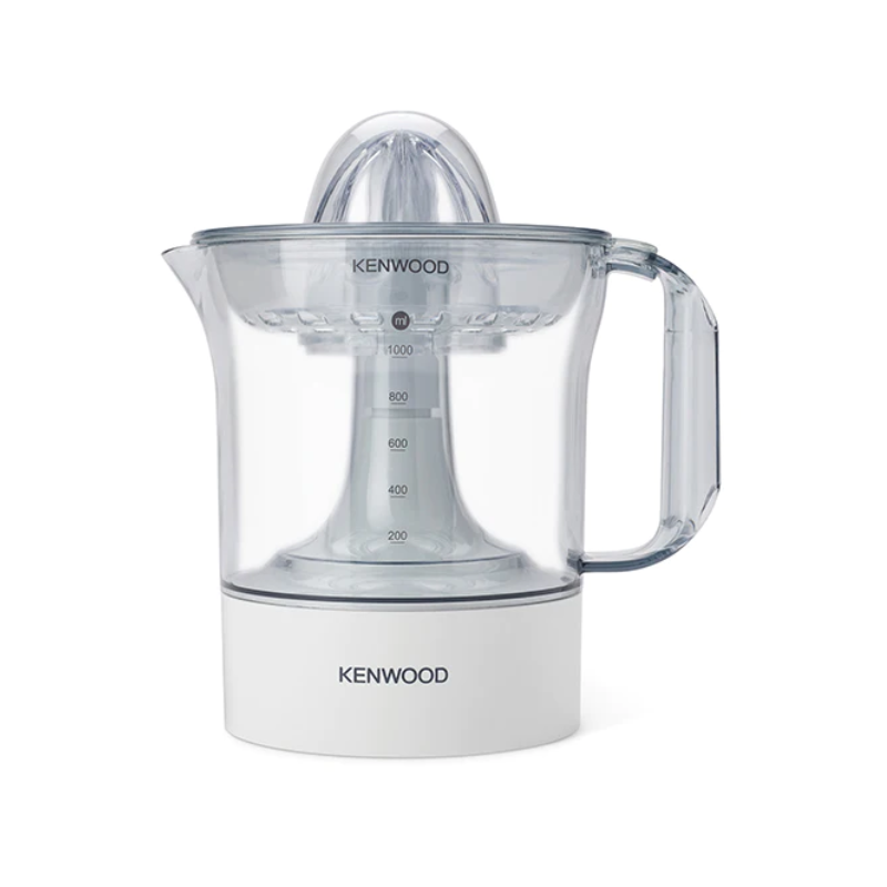 Kenwood Citrus Juicer 40W Juice Extractor with 1L Transparent Juice Jug Dust Cover 2 Way Rotation Cord Storage for Home Office Restaurant & Cafeteria JE280A