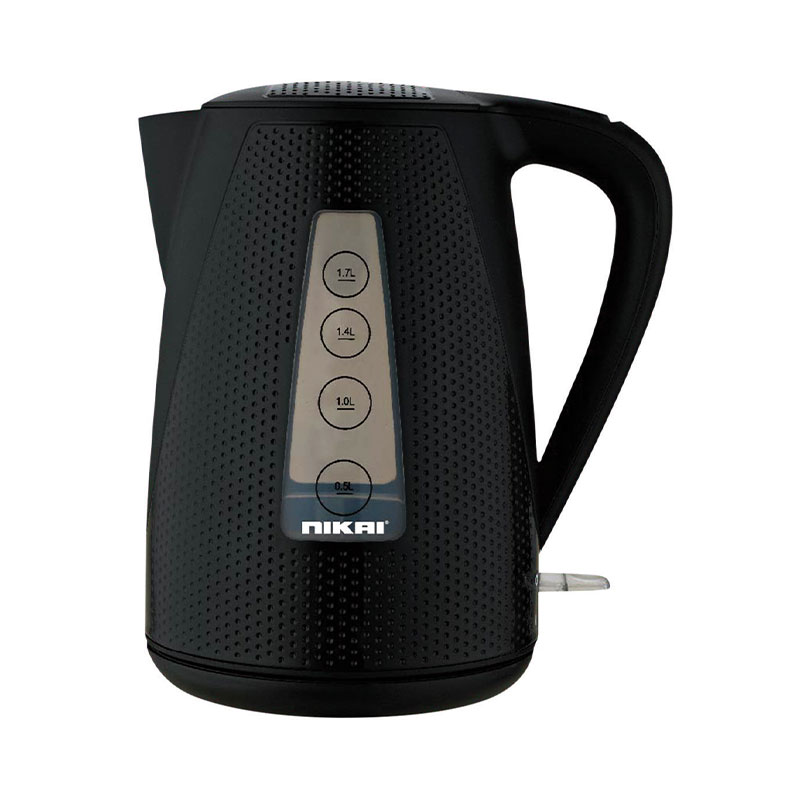 Nikai Kettle 1.7L 2200W Dry- Boil Protection Concealed Heating Plate Automatic Switch-Off One Touch Lid-Opening Structure NK744P