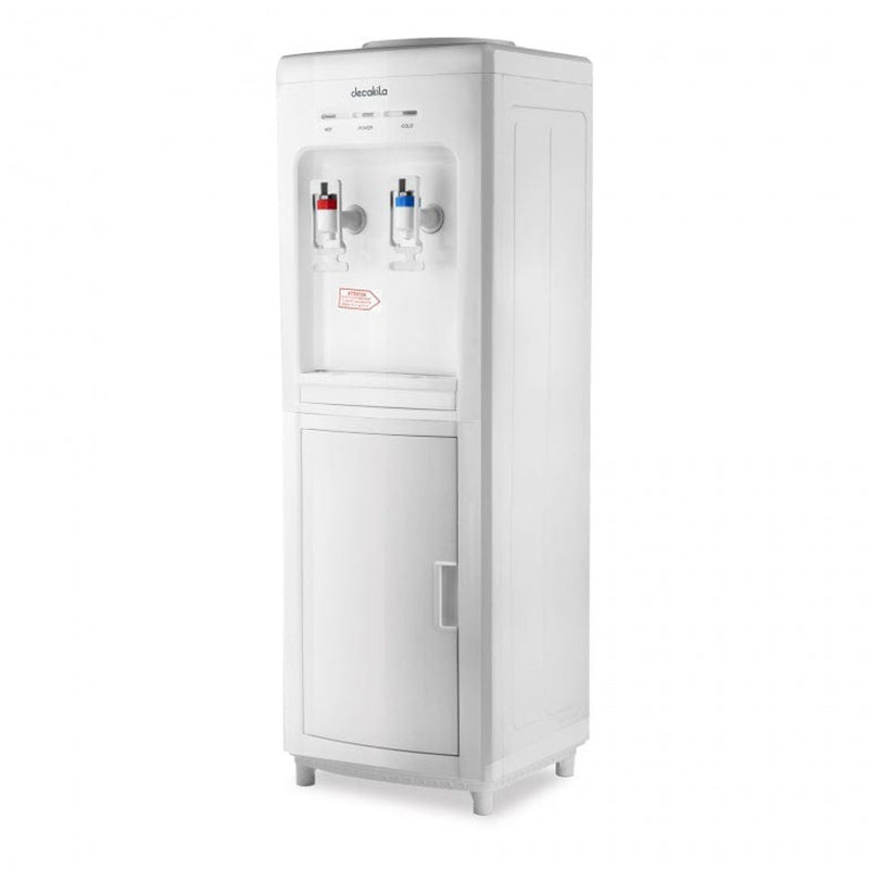 Decakila Water Dispenser 2 Taps Water Fountain 5L 500W With Bottom Loading Efficient Cooling Convenient Heating KEWF002B