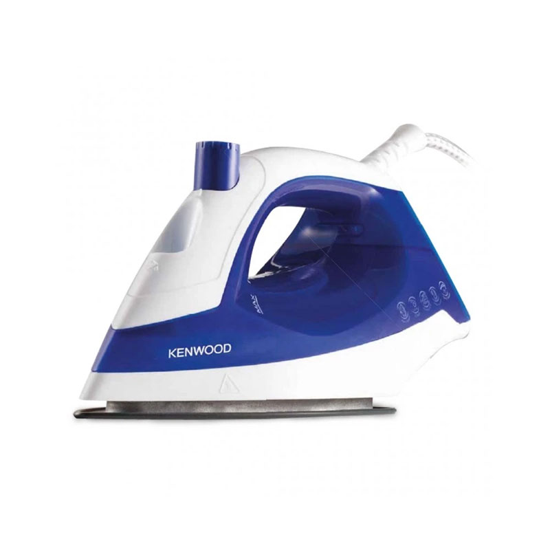 Kenwood Steam Iron 1100W With Non Stick Soleplate Continuous Steam Steam Burst Spray Function STP01.000WB