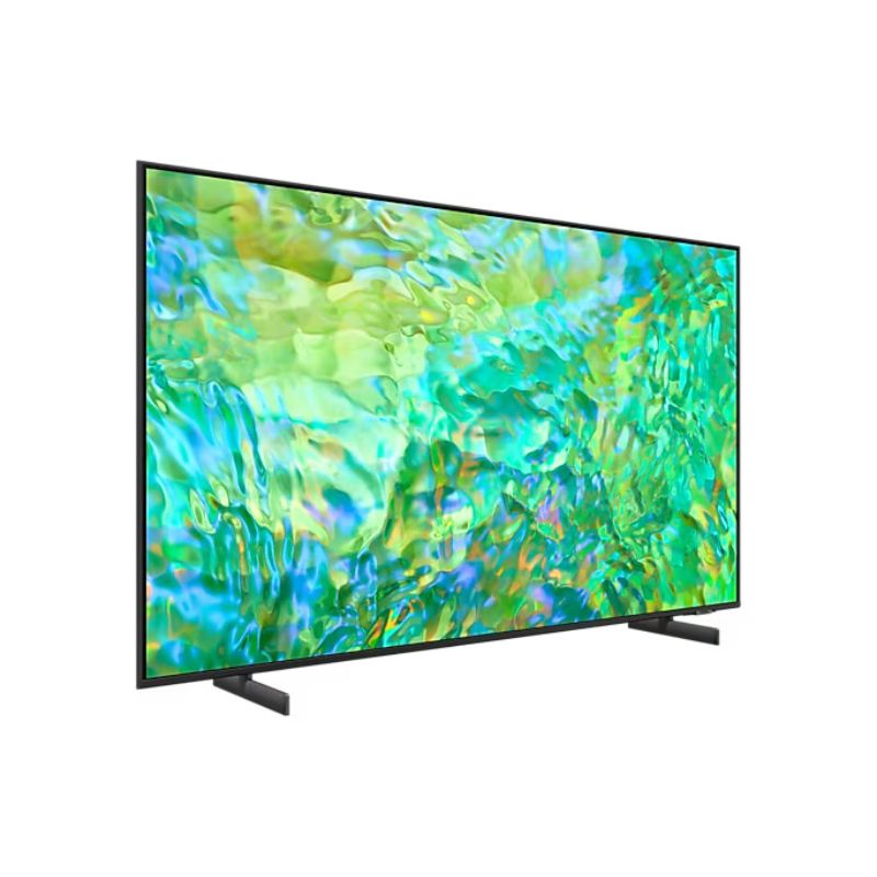 Samsung 85" Crystal UHD 4K Smart TV Series CU8000 with Air Slim Design, OTS Lite, Smart Hub, Q-Symphony, Motion Xcelerator, SolarCell Remote 85CU8000