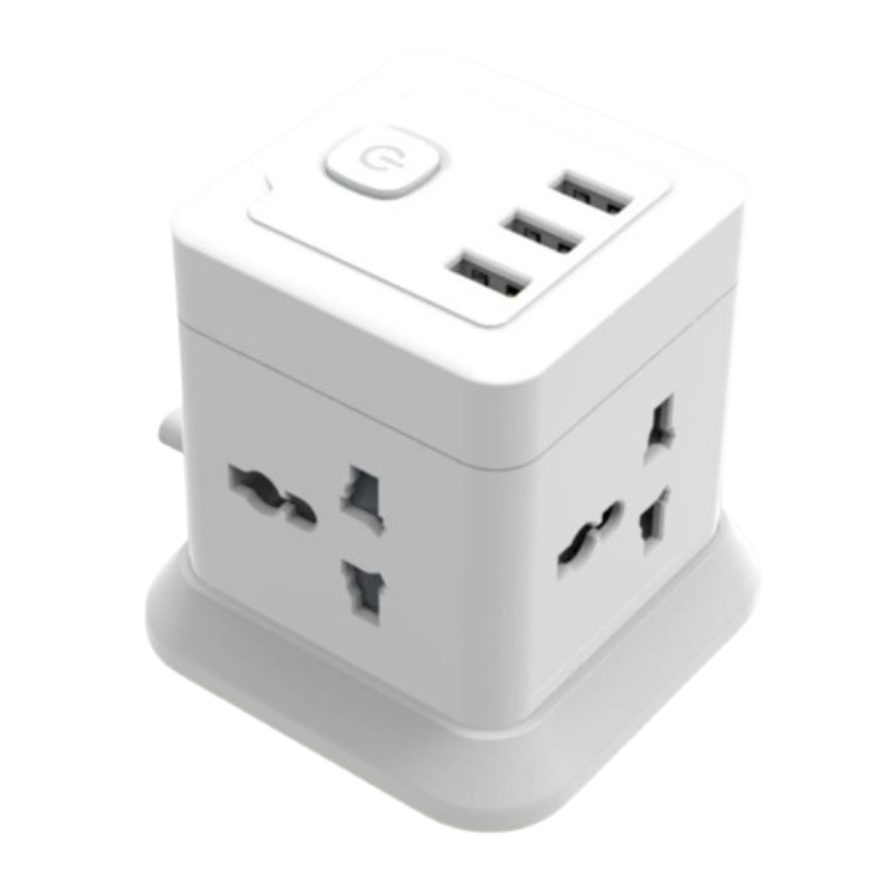 Kodtec Extension Socket 4-Way 3USB Ports KT1535UET