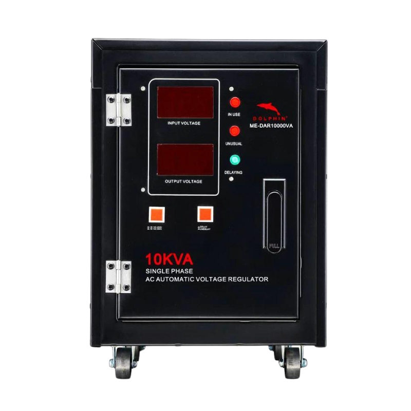 Dolphin Digital Stabilizer 10KVA Single Phase Relay Type Digital Display
