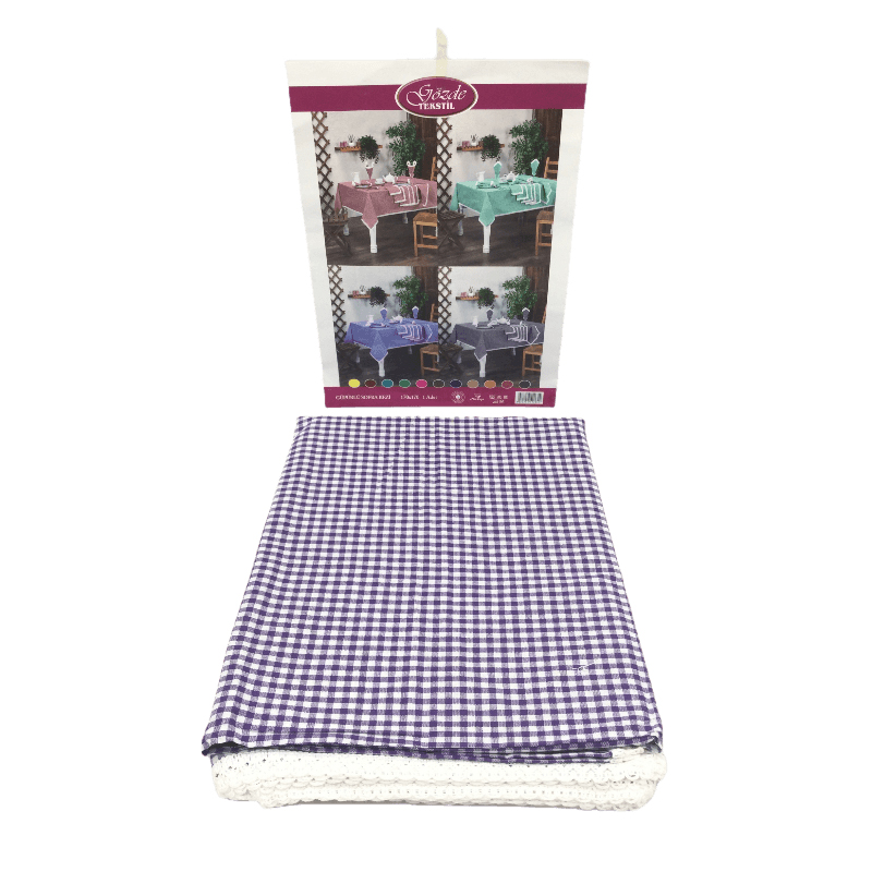 Gozde Table Cloth 170x170 Guipare Multi Color GE2