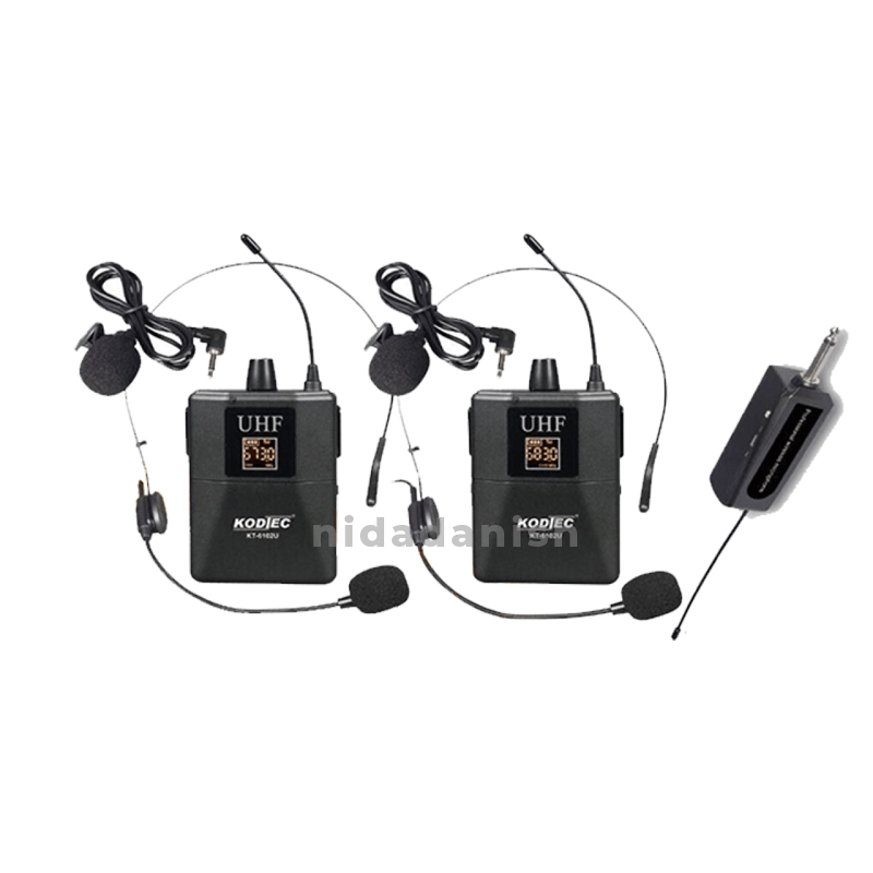 Kodtec Wireless Microphone 75 Meter 725g KT-6102U