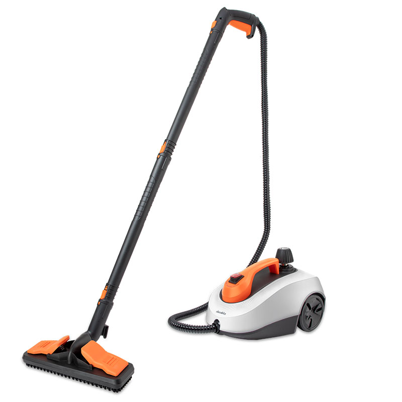 Decakila Steam Cleaner 5.0 Bar High-Pressure Steam 1.8L Tank 110°C High-Temperature for Home Use Car Carpets Floor with Stainless Steel Inner Pot 1800W KEEN017W