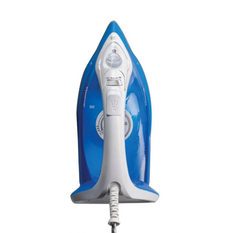 Kenwood Steam Iron 2200W with Ceramic Soleplate Anti-Drip Anti-Calc Self Clean Continuous Steam Burst Spray Function STP60.000WB