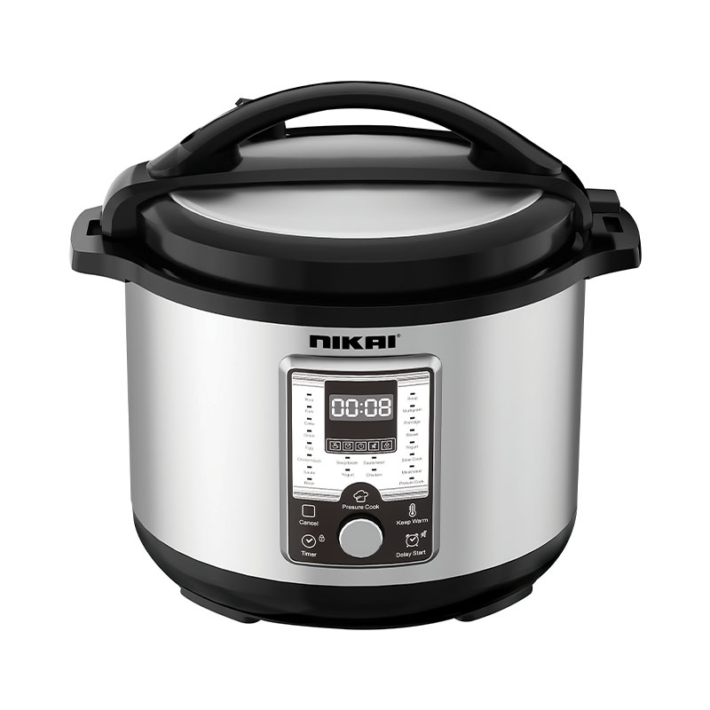 Nikai Electric Pressure Cooker 10L 1500W Digital Pressure Cooker Multiple Safety Protec