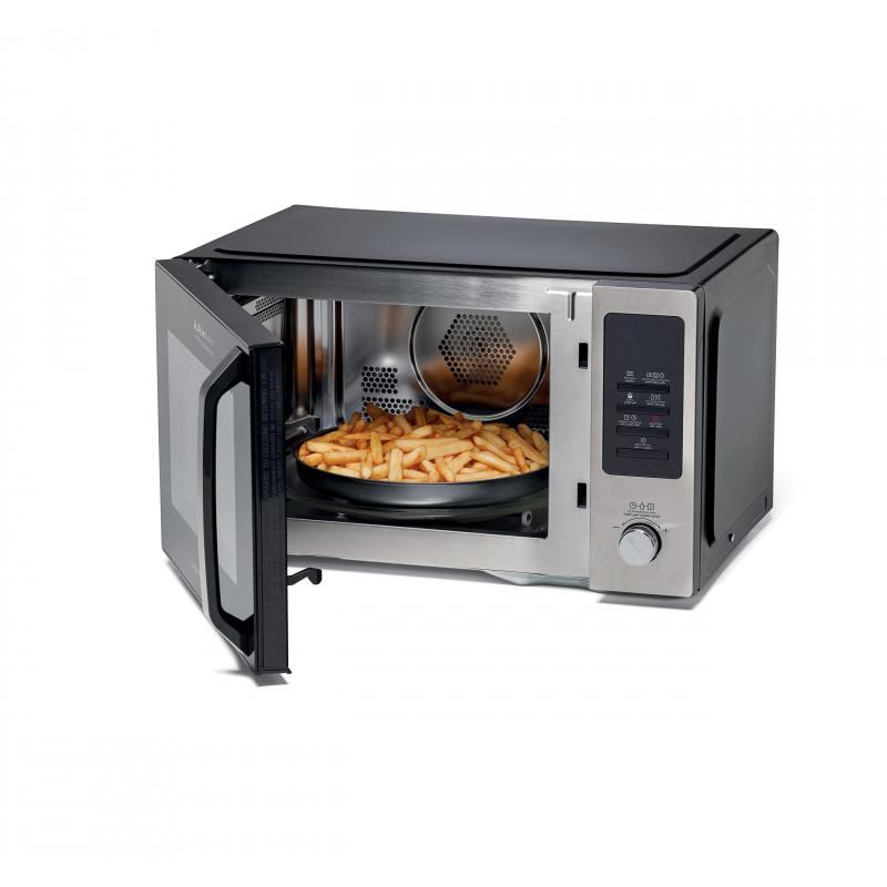 KENWOOD Microwave Oven 30L + Air Fryer + Grill + Convection 1000W 4-in-1 Preset Programs 19 Digital Display 5 Power Levels Defrost Function 95 Minutes Timer Clock Function MWA30.000BK