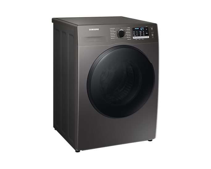 Samsung Washing Machine 7kg & 5kg Dryer with Digital Inverter Technology, Front Load, Air Wash, Eco Bubble, Hygiene Steam, Inox WD70TA046BX/NQ