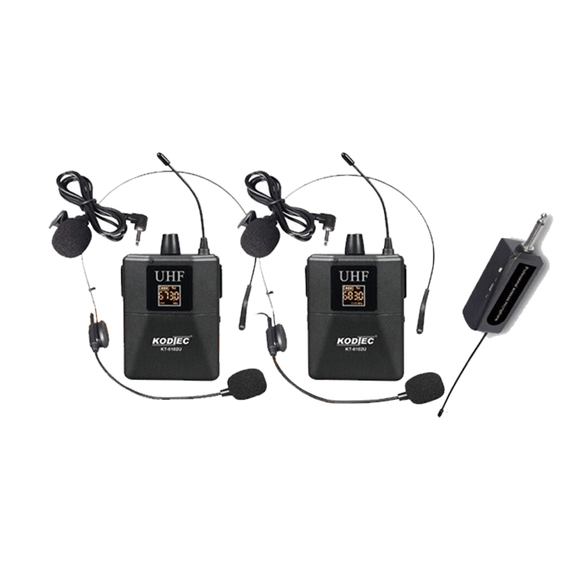 Kodtec Wireless Microphone 75 Meter 725g KT-6102U