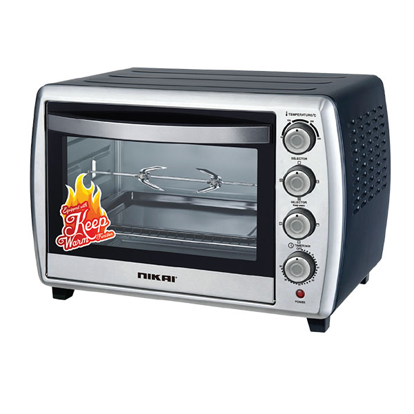 Nikai Oven 65L with Convection & Rotisserie 2000W Temperature Control Timer NT6500SRC1