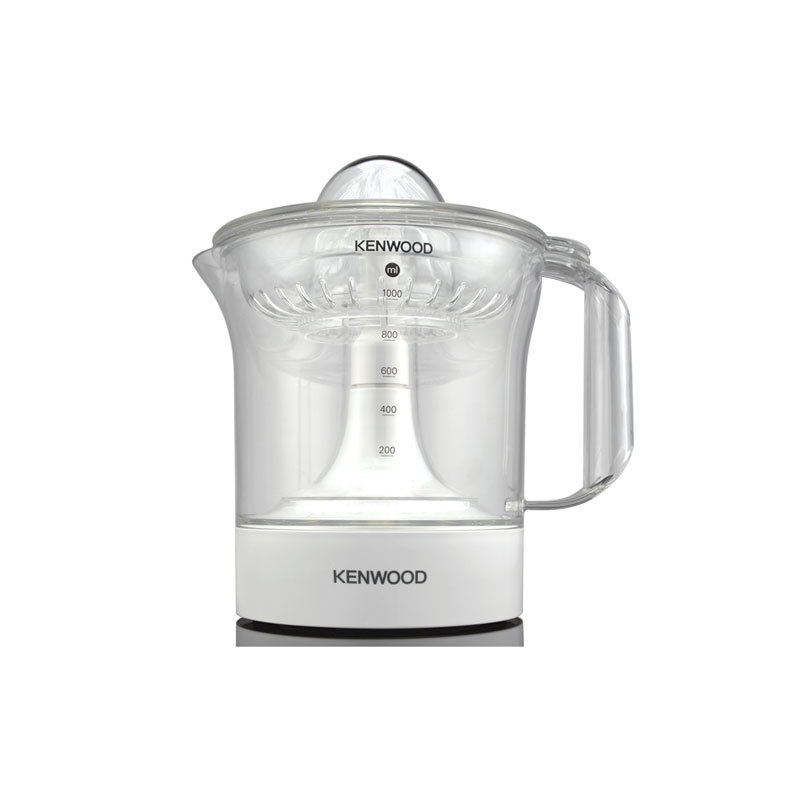 Kenwood Citrus Juicer 40W Juice Extractor with 1L Transparent Juice Jug Dust Cover 2 Way Rotation Cord Storage for Home Office Restaurant & Cafeteria JE280A