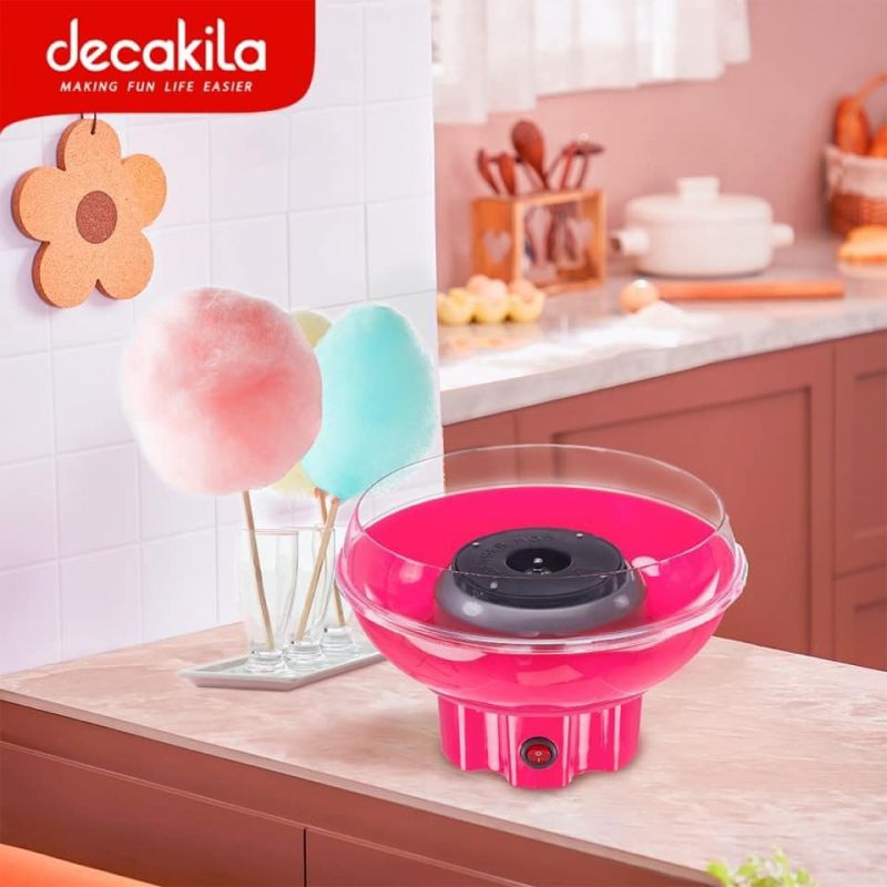 Decakila Cotton Candy Maker 400W DIY Sugar Floss Machine Suitable for Parties KETT018R